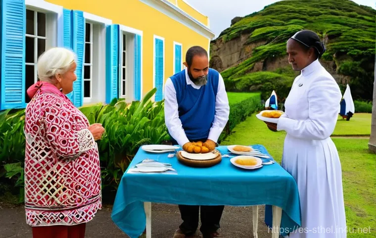세인트헬레나 가는 방법 - **Prompt: St. Helena Nature & Wildlife Exploration**
    "A vibrant, dynamic image showcasing the un...